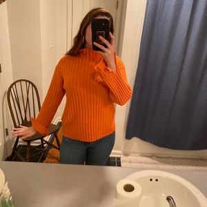 Orange Turtle Neck